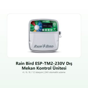 Rain Bird ESP-TM2-230V Dış Mekan Kontrol Üniteleri 2 rain bird esp tm2 230v dis mekan kontrol unitesi ana gorsel v3