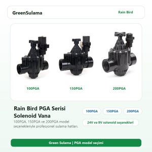 Rain Bird PGA Serisi Solenoid Vana 2 rain bird pga serisi solenoid vana v1