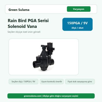 Rain Bird PGA Serisi Solenoid Vana 150PGA 9v Rain Bird Otomatik Sulama Sistemleri ürün görseli