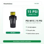 Rain Bird PSI-M Basınç Regülatörü Model Seçimi