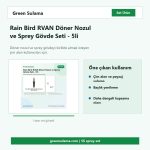 Rain Bird RVAN döner nozul ve sprey gövde seti hazır sulama seti görseli