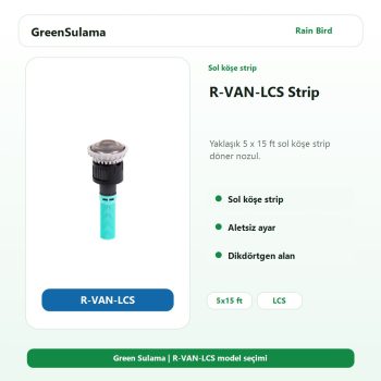 Rain Bird RVAN Döner Nozul R VAN LCS Rain Bird Otomatik Sulama Sistemleri ürün görseli