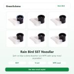 Rain Bird SST şerit desenli MPR spray nozullar
