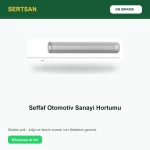 Sertsan Şeffaf Otomotiv Sanayi Hortumu ön sipariş görseli