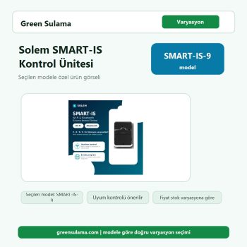 Solem SMART IS Wi Fi & Bluetooth 24V Kontrol Ünitesi S Solem Elektrikli Kontrol Ünitesi ürün görseli