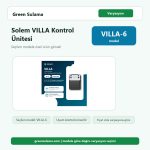 Solem VILLA LCD Ekranlı Wi Fi & Bluetooth Sulama Ünite Solem Elektrikli Kontrol Ünitesi ürün görseli