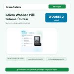 Solem WooBee Bluetooth Ekranlı Pilli Sulama Ünitesi WOOBEE Solem Bluetoothlu Kontrol Ünitesi ürün görseli