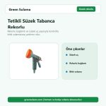 Tetikli Süzek Tabanca Rekorlu hortum ve bahçe sulama aksesuarı
