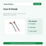 Uzun El Süzeği hortum ve bahçe sulama aksesuarı