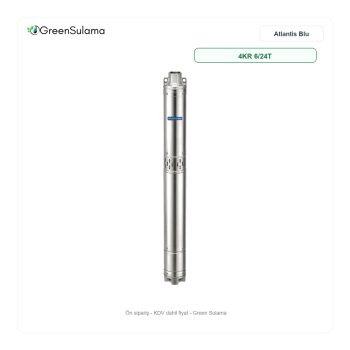 Atlantis Blu 4KR 6/24T 4 İnç Dalgıç Pompa ürün görseli - Green Sulama