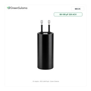 MECK 88-108 uF 220 ACV Start Kondansatör urun gorseli - Green Sulama