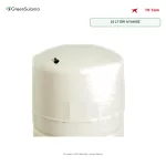 TR Tank 24 LT DİK AYAKSIZ Sabit Membranlı Dik Ayaksız Hidrofor Tankı ürün görseli - Green Sulama