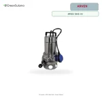 Arven ARVEX 100/S 316 316 Paslanmaz Çelik Foseptik Pompası ürün görseli - Green Sulama