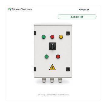 Kresmak QAG S1-10T Tek Pompalı Hidrofor Seti Panosu (Klasik) ürün görseli - Green Sulama