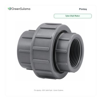 Pimtaş UH-PVC Tek Taraf İçten Dişli Rakor (Su İçin) ürün görseli - Green Sulama
