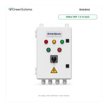 RAKSHA KRES.TRİF 7.5-10 QAG Dalgıç Pompa Elektrik Panosu (QAG Malzemeli) ürün görseli - Green Sulama