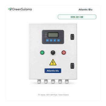 Atlantis Blu KRS 2S1-3M Çift Pompalı Hidrofor Seti Panosu (Elektronik) ürün görseli - Green Sulama