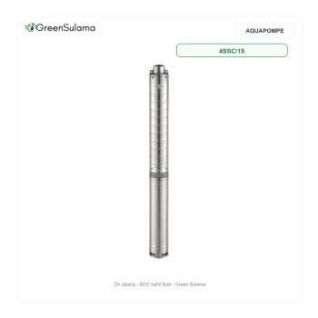 AQUAPOMPE 4SSC/15 4 İnç Paslanmaz Dalgıç Pompa ürün görseli - Green Sulama