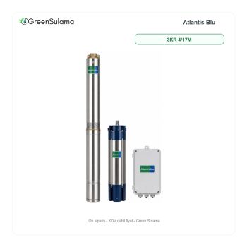 Atlantis Blu 3KR 4/17M 3 İnç Motorlu Panolu Dalgıç Pompa ürün görseli - Green Sulama