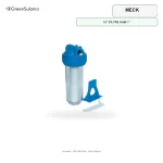 MECK 10" FİLTRE KABI 1" Filtre Kabı urun gorseli - Green Sulama