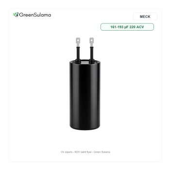 MECK 161-193 uF 220 ACV Start Kondansatör urun gorseli - Green Sulama