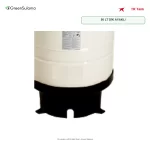 TR Tank 50 LT DİK AYAKLI Sabit Membranlı Dik Ayaklı Hidrofor Tankı ürün görseli - Green Sulama