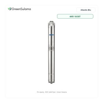 Atlantis Blu 4KR 10/35T 4 İnç Dalgıç Pompa ürün görseli - Green Sulama