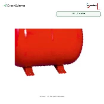 Wates 100 LT YATIK Nema Değişebilir Membranlı Yatık Hidrofor Tankı ürün görseli - Green Sulama