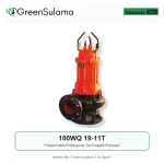 Atlantis Blu 100WQ 19-11T Yüksek Debili Profesyonel Tip Foseptik Pompası ürün görseli - Green Sulama