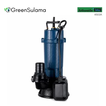 Atlantis Blu 4503A Flatörlü Yüksek Debili Pis Su Pompası ürün görseli - Green Sulama
