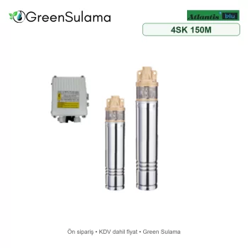 Atlantis Blu 4SK 150M Yüksek Basınçlı 4" Çaplı Pompa ürün görseli - Green Sulama