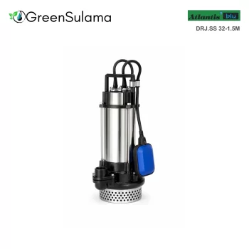 Atlantis Blu DRJ.SS 32-1.5M Paslanmaz Çelik Yüksek Basınçlı Drenaj Pompası ürün görseli - Green Sulama