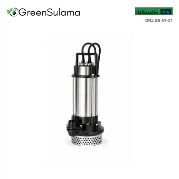 Atlantis Blu DRJ.SS 41-3T Paslanmaz Çelik Yüksek Basınçlı Drenaj Pompası ürün görseli - Green Sulama