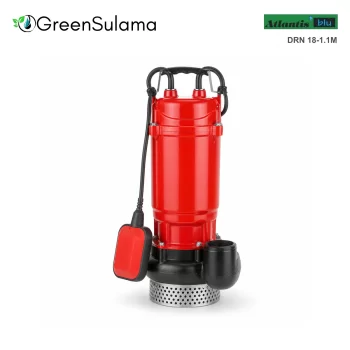 Atlantis Blu DRN 18-1.1M Çok Amaçlı Drenaj Pompası ürün görseli - Green Sulama