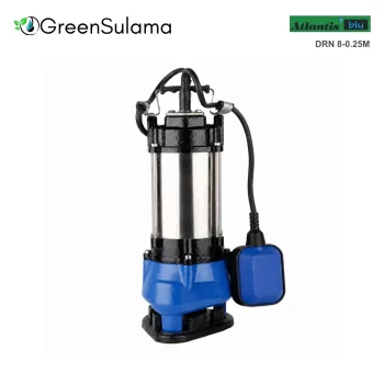 Atlantis Blu DRN 8-0.25M Küçük Gövdeli Pis Su Pompası ürün görseli - Green Sulama
