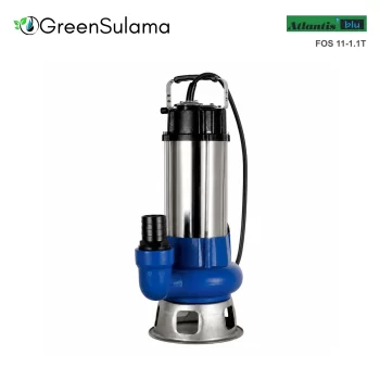 Atlantis Blu FOS 11-1.1T Açık Fanlı Foseptik Pompası ürün görseli - Green Sulama