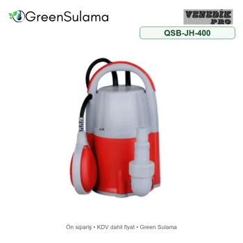 Venedik Pro QSB-JH-400 Plastik Gövdeli Temiz Su Drenaj Pompası ürün görseli - Green Sulama