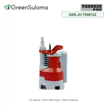 Venedik Pro QSB-JH-750B122 Plastik Gövdeli Temiz Su Drenaj Pompası ürün görseli - Green Sulama