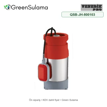 Venedik Pro QSB-JH-800103 Paslanmaz Çelik Gövdeli Keson Kuyu Pompası ürün görseli - Green Sulama